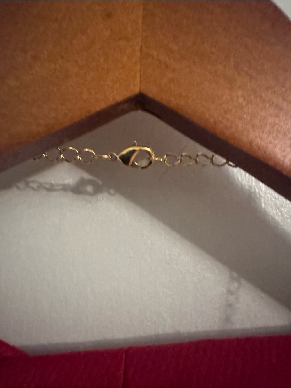 1928 Gold Pen Necklace on 15” Chain - Picture 5 of 7